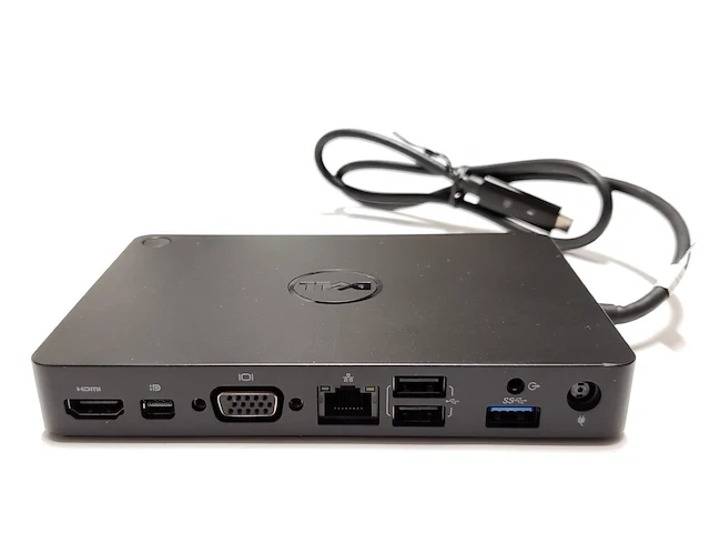 8x dell wd15 dockgin station for laptop, zonder voeding - afbeelding 1 van  3