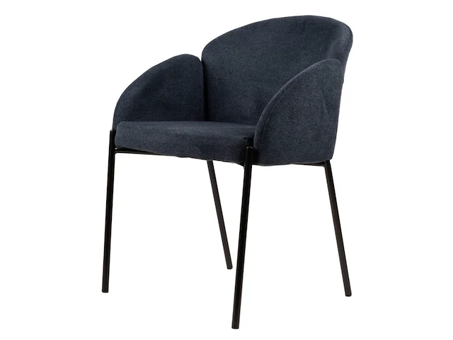 8x design eetkamerstoel blauw weave - afbeelding 1 van  6