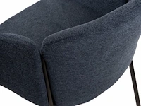 8x design eetkamerstoel blauw weave - afbeelding 5 van  6