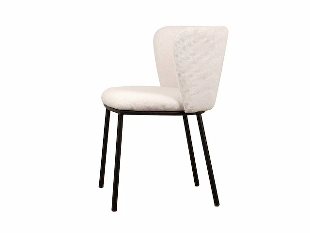 8x design eetkamerstoel wit weave - afbeelding 2 van  4