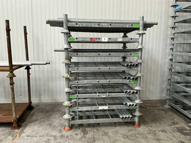 8x diverse metalen stapelbok wo get. atc - afbeelding 1 van  8
