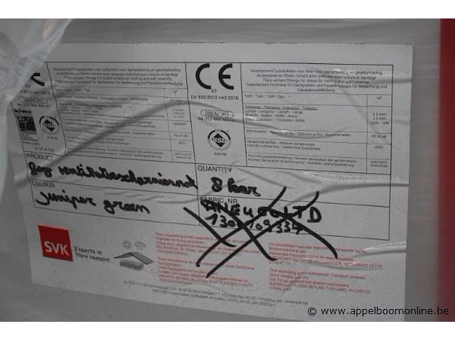 8x geg.ventilatiescharniernok 76 jug341 met bd verkort (8 st/pal) - afbeelding 2 van  3
