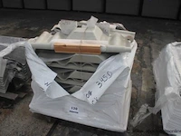 8x geg.ventilatiescharniernok 76 wog345 met bd verkort (8 st/pal) - afbeelding 1 van  3