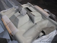 8x geg.ventilatiescharniernok 76 wog345 met bd verkort (8 st/pal) - afbeelding 2 van  3