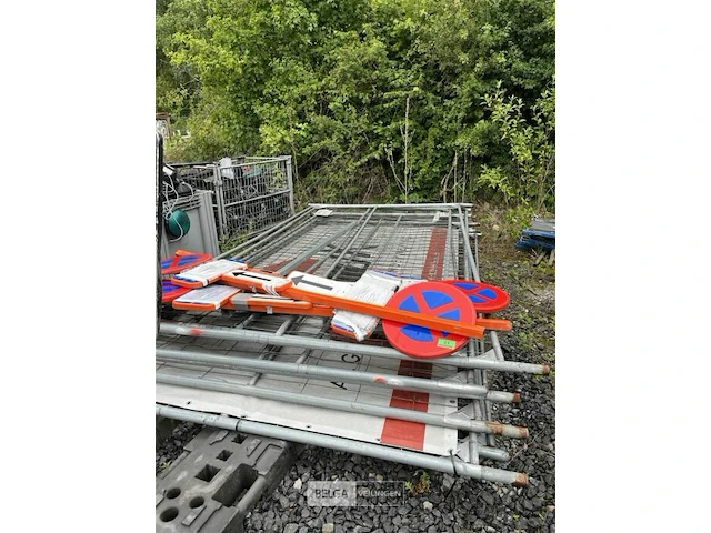 8x heras hekken - afbeelding 1 van  2