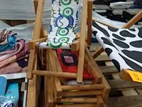 8x houten strandstoel - afbeelding 2 van  2
