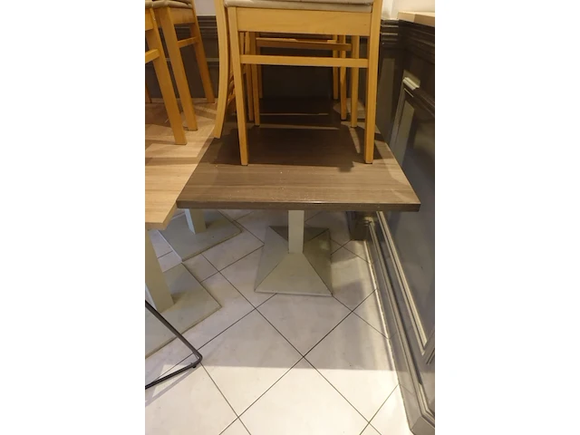 8x houten tafel - afbeelding 3 van  3