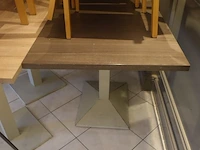8x houten tafel - afbeelding 3 van  3