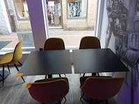 8x houten tafel - afbeelding 1 van  3