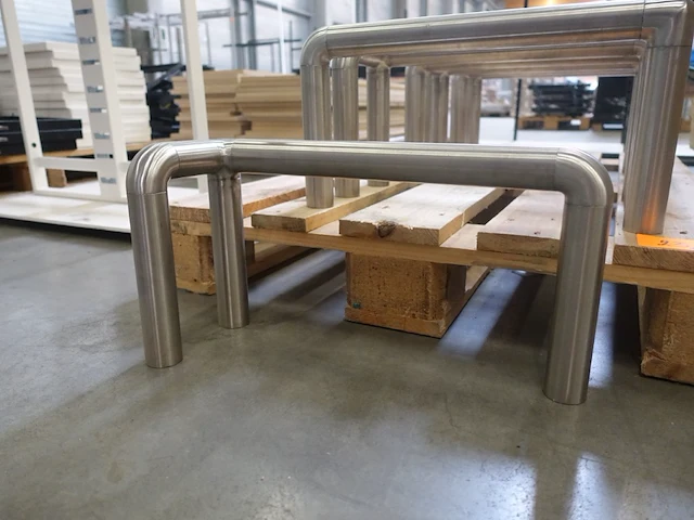 8x inox bescherming voor palletstelling - afbeelding 2 van  6