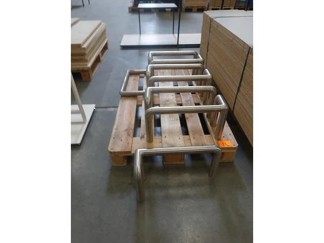 8x inox bescherming voor palletstelling - afbeelding 5 van  6