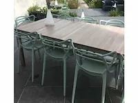 8x kiki groen design tuinstoelen - afbeelding 2 van  8
