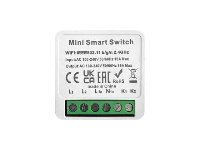 8x luxion mini smart dubbel relais wifi schakelmodules - afbeelding 3 van  3