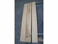 8x massief eiken legborden 32mm - afbeelding 3 van  4