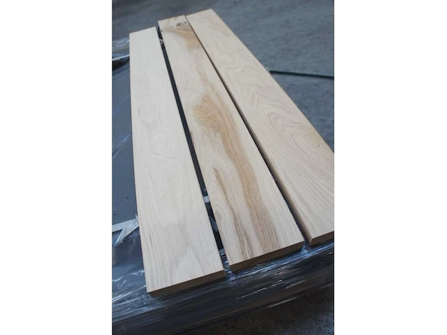 8x massief eiken legborden 32mm - afbeelding 4 van  4