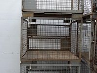 8x metalen draadmand - afbeelding 1 van  2
