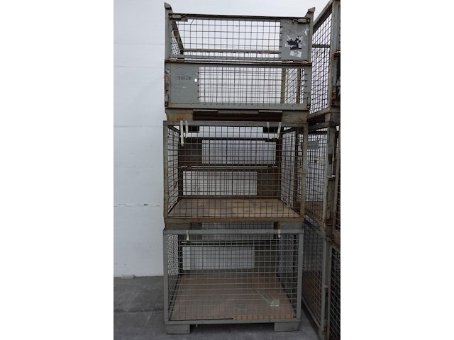 8x metalen draadmand - afbeelding 2 van  2