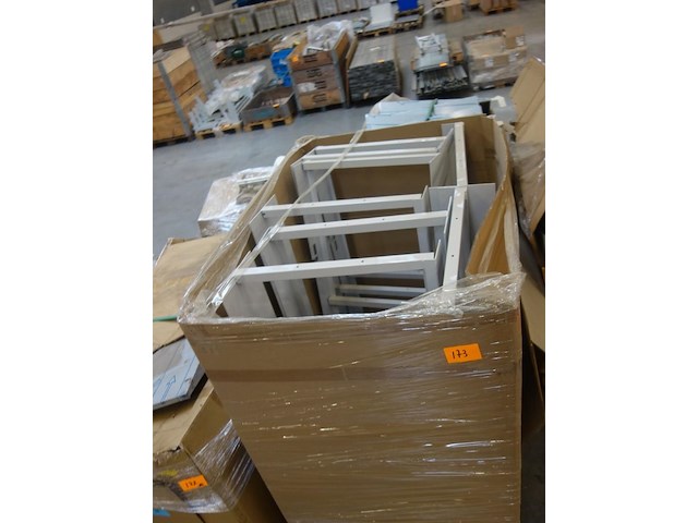 8x metalen houder - afbeelding 1 van  2