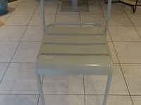 8x metalen stoel - afbeelding 2 van  5