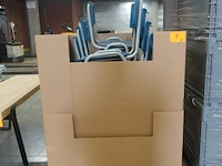 8x metalen stoel - afbeelding 5 van  6