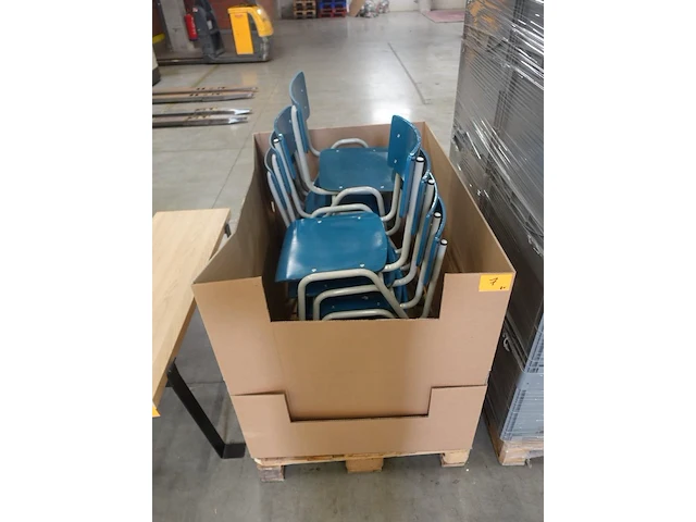 8x metalen stoel - afbeelding 6 van  6