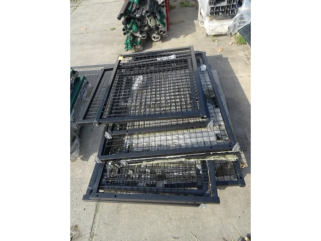 8x metalen tuinpoort - afbeelding 1 van  3