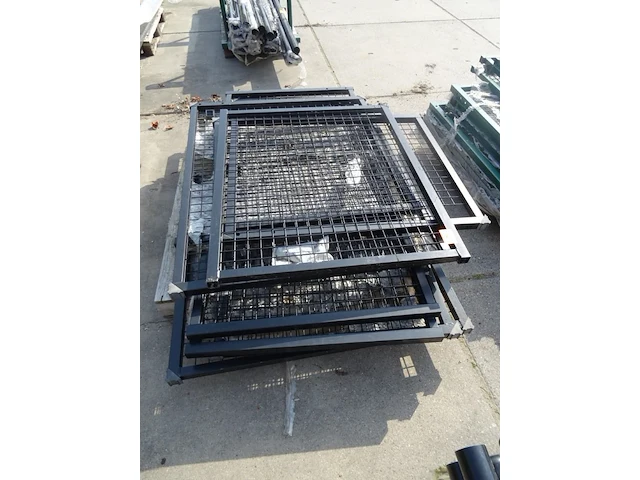 8x metalen tuinpoort - afbeelding 2 van  3