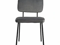 8x modern eetkamerstoel grijs - afbeelding 2 van  3