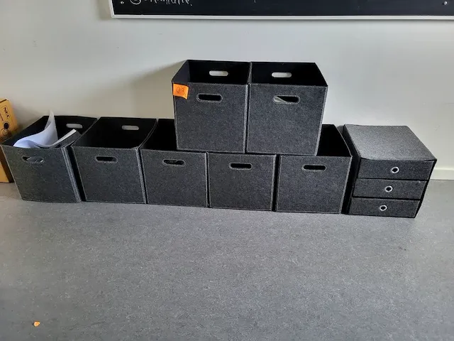 8x opbergmand - afbeelding 1 van  1
