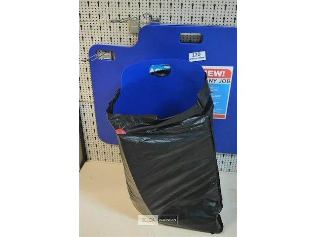 8x pack-bag opplooibaar hulpmiddel om zakken open te houden - afbeelding 3 van  3
