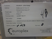 8x plexi schuif - afbeelding 3 van  4