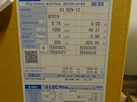 8x rol s-lec film polyvinyl butyral interlayer - afbeelding 2 van  3