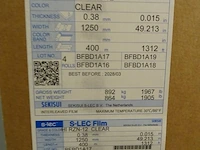 8x rol s-lec film polyvinyl butyral interlayer - afbeelding 2 van  2