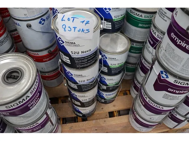 8x sigma s2u nova matt 2,5 l - afbeelding 1 van  2