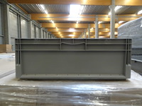 8x stapelbare kunststof bak - afbeelding 1 van  5