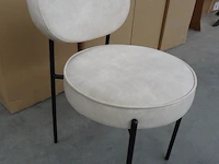 8x stoffen stoel pr living - afbeelding 3 van  4