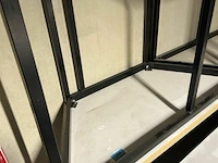 8x trapeziumtafels l140xb60xh75 cm - afbeelding 2 van  3