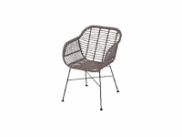 8x wamba lounge stoel grijs - afbeelding 1 van  5