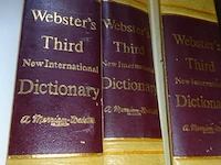 8x woordenboeken met webster, vandaele - afbeelding 2 van  2