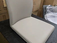 8x zitting bavo beige pu - afbeelding 3 van  6