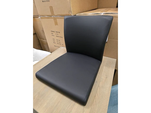 8x zitting bavo black pu - afbeelding 1 van  7