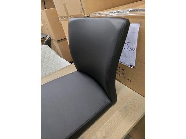 8x zitting bavo black pu - afbeelding 3 van  7