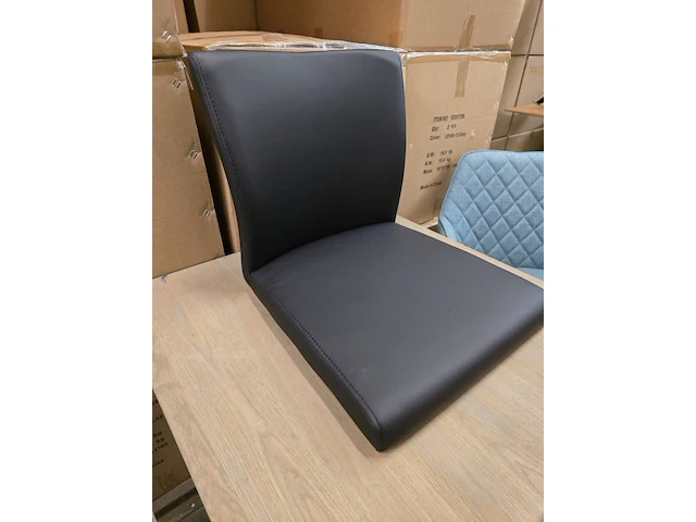 8x zitting bavo black pu - afbeelding 4 van  7