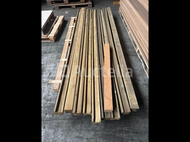 9 9x9 autoclaaf palen - afbeelding 2 van  2