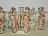 ±9 chinese beeldjes ±14cm hoog - afbeelding 3 van  5