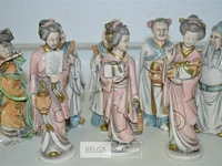 ±9 chinese beeldjes ±14cm hoog - afbeelding 4 van  5
