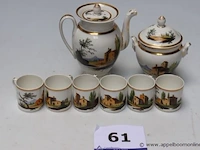 9-deels theeservies - afbeelding 1 van  3