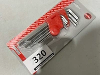 9 delige inbusset steelwood - afbeelding 1 van  3