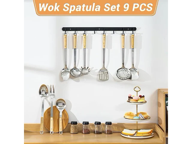 9-delige koekenpangereedschapsset - afbeelding 2 van  3