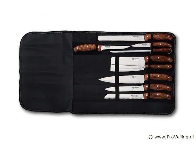 9 delige koksmessen set hg-k9w - afbeelding 1 van  2